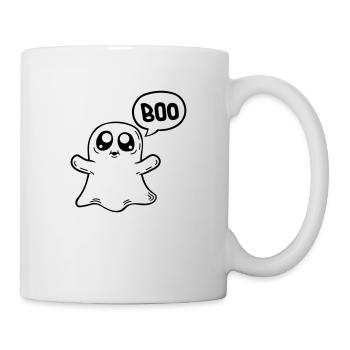 Geist Boo Angst einjagen - Tasse - Weiß - Rechts