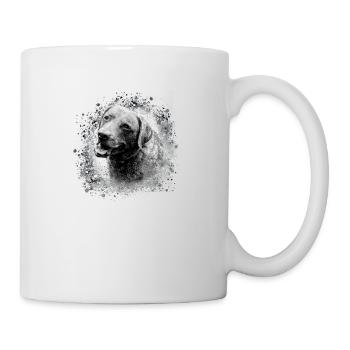 chesapeake bay retriever,retriver,hund,malerei - Tasse - Weiß - Rechts
