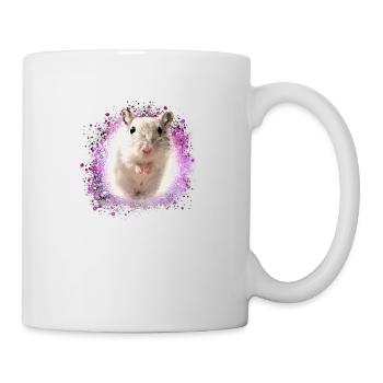 Jumping mouse,mouse,graffiti,painting,shrew - Mug - white - Right