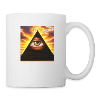 Illuminati Eye - Mug - white - Right