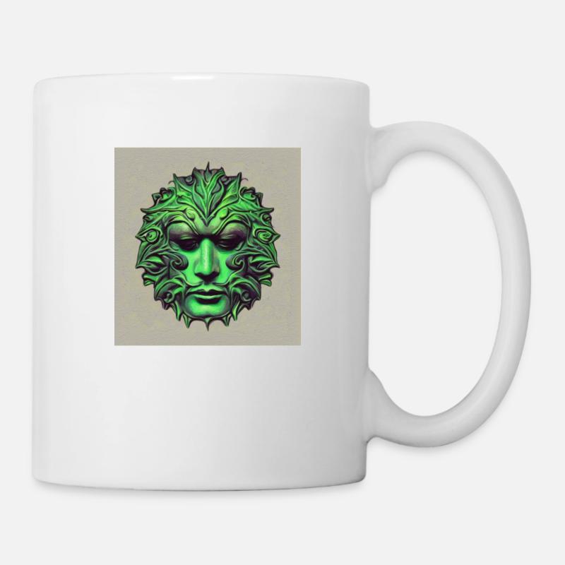 The Green Man - Mug - white