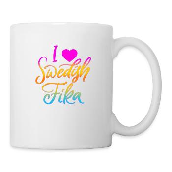 Suède Suède Viking Norden Scandinavie fika - Mug blanc - blanc - Droite