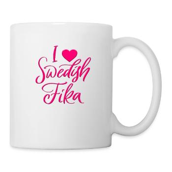 Suède Suède Viking Norden Scandinavie fika - Mug blanc - blanc - Droite