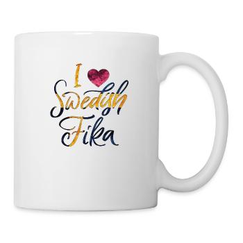 Suède Suède Viking Norden Scandinavie fika - Mug blanc - blanc - Droite