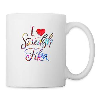 Suède Suède Viking Norden Scandinavie fika - Mug blanc - blanc - Droite