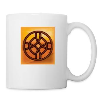 celtic cross - Mug - white - Right