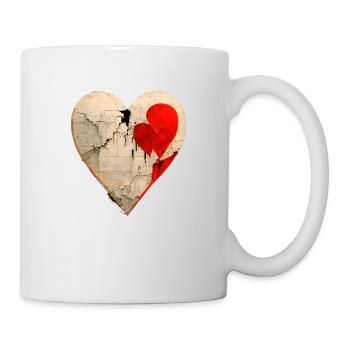 BROKEN HEART - Mug - white - Right