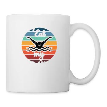 Eat My Bubbles - Tasse - Weiß - Rechts
