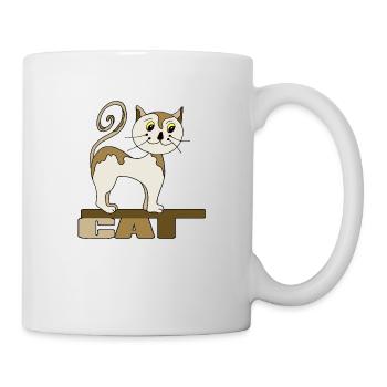 Cat - Mug - white - Right