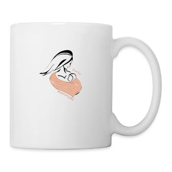 Design Porte mmon nom - Mug blanc - blanc - Droite