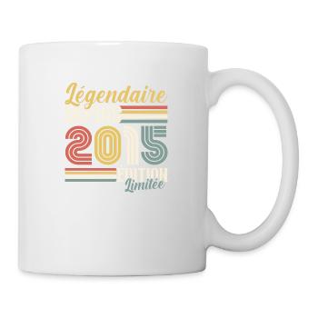 Légendaire Depuis 2015 - Mug blanc - blanc - Droite