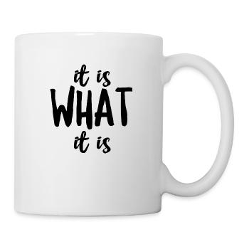 C’est ce que c’est - Mug blanc - blanc - Droite