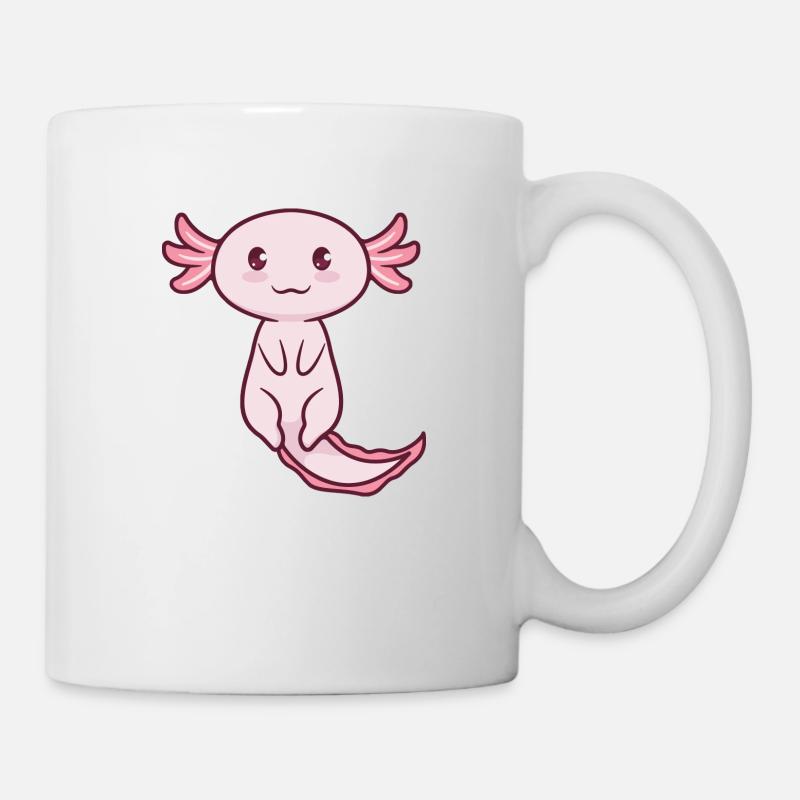 Axolotl Süß - Tasse - Weiß