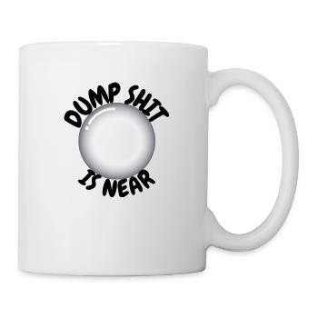 Stupid is near - Mug - white - Right