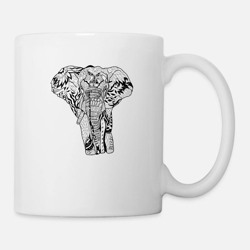 ELEFANT - Tasse - Weiß