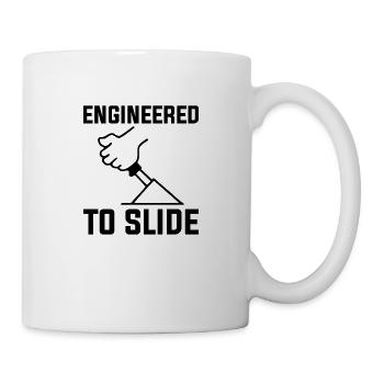 DÉRIVE CONÇUE POUR GLISSER - Mug blanc - blanc - Droite