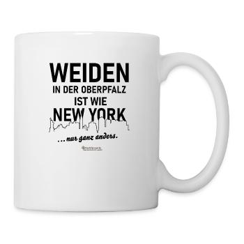 Weiden in der Oberpfalz - Tasse - Weiß - Rechts