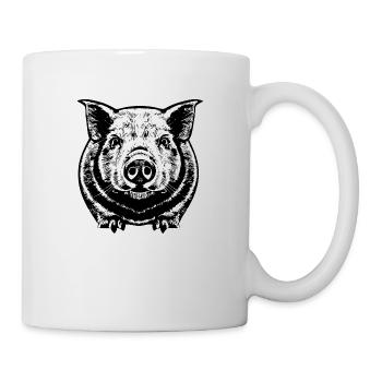 pig sweet pigs pigs animal animals 17 - Mug - white - Right