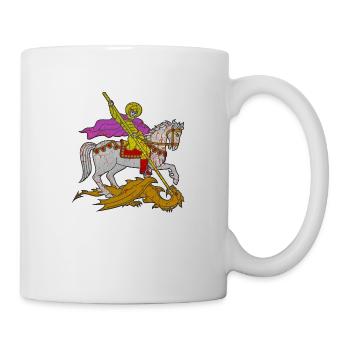 Michael Erzengel Heiliger Christlicher Engel Heiliger Heiliger Snkt - Tasse - Weiß - Rechts