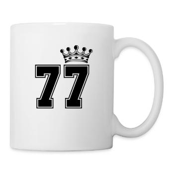 77 crowns - Mug - white - Right