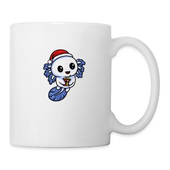 DESIGN DE NOËL AXOLOTL - Mug blanc - blanc - Droite