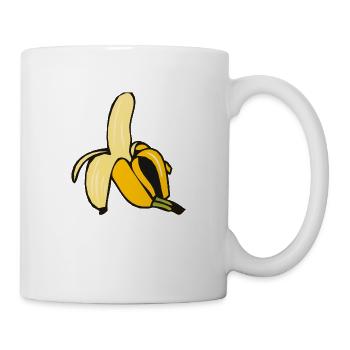 banane 11 A - Mug blanc - blanc - Droite