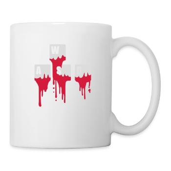 Computer Keyboard Keys WASD - Mug - white - Right