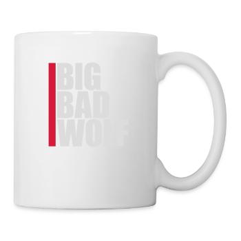 Citation du Grand Méchant Loup - Mug blanc - blanc - Droite