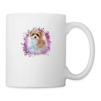 Havanais,Bolognese,Maltais,Chien,Graffiti, - Mug blanc - blanc - Droite