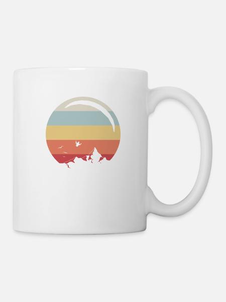 Paragleiten - Tasse - Weiß