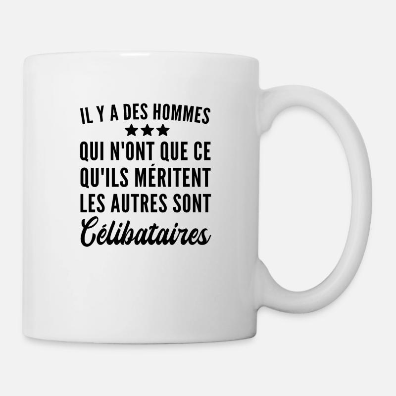 les autres sont célibataires / cadeau célibataire - Mug blanc - blanc