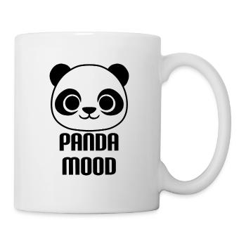Panda Mood : Niedliche Panda Illustration - Tasse - Weiß - Rechts