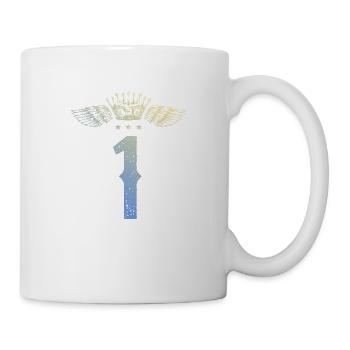 1 Number crown - Mug - white - Right