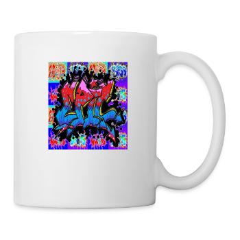 Graffiti Epic pattern 2 - Mug - white - Right