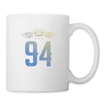 94 Number crown - Mug - white - Right
