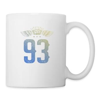 93 Number crown - Mug - white - Right