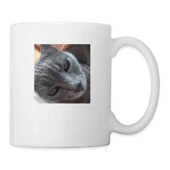 Cat in the house - Tasse - Weiß - Rechts