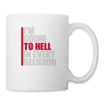 in going to hell - Mug - white - Right