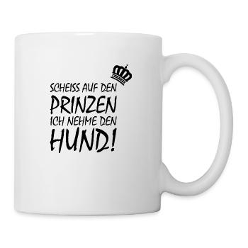 Dog Hund - Tasse - Weiß - Rechts