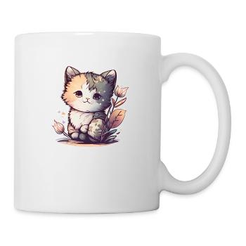 Adorable Cute Kitten - Mug - white - Right
