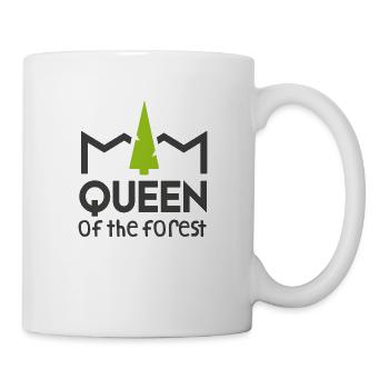 Reine de la forêt - Mug blanc - blanc - Droite