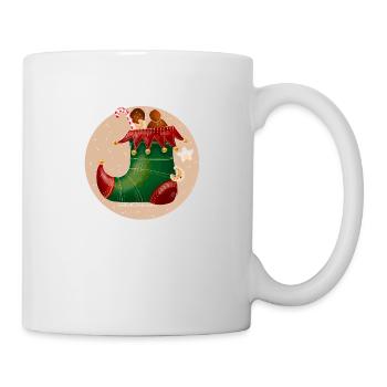 Elf Schuh - Tasse - Weiß - Rechts