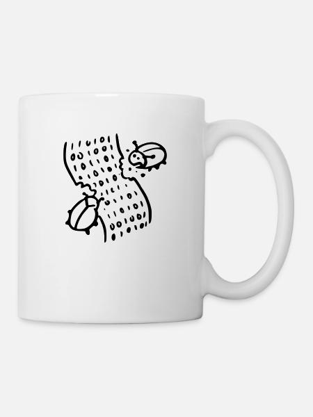 code bugs software - Mug blanc - blanc