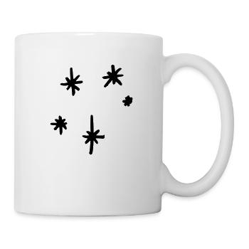 Space stars - Mug blanc - blanc - Droite