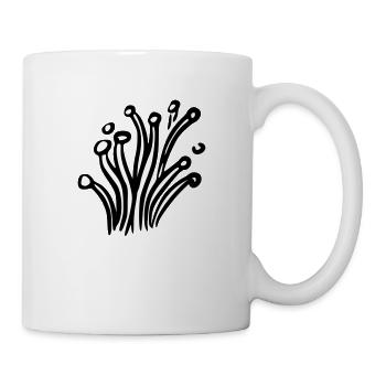 nature mushrooms 04 - Mug blanc - blanc - Droite