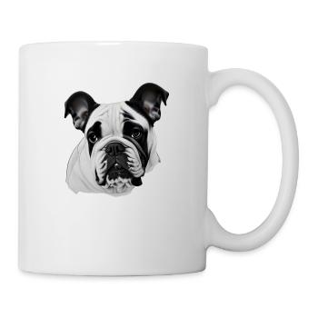 Bulldog français chien anglais 7 - Mug blanc - blanc - Droite