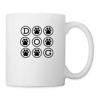Hund Chien - Mug blanc - blanc - Droite