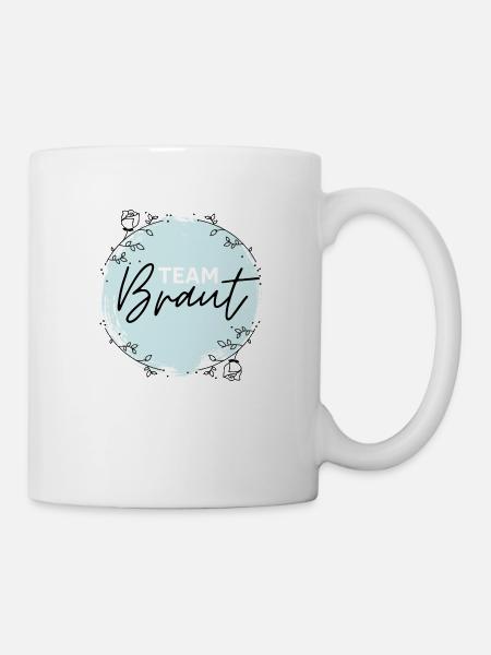 JGA Team Braut - Tasse - Weiß