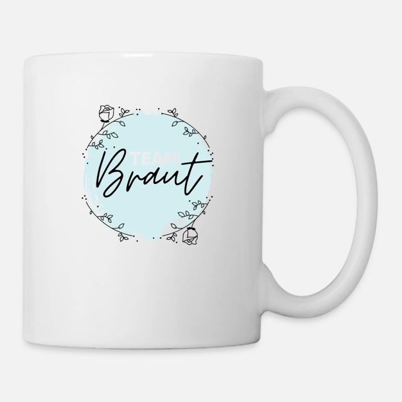 JGA Team Braut - Tasse - Weiß