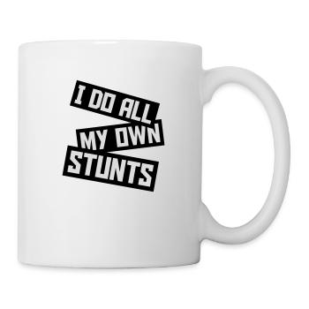 Toutes mes propres cascades - Mug blanc - blanc - Droite